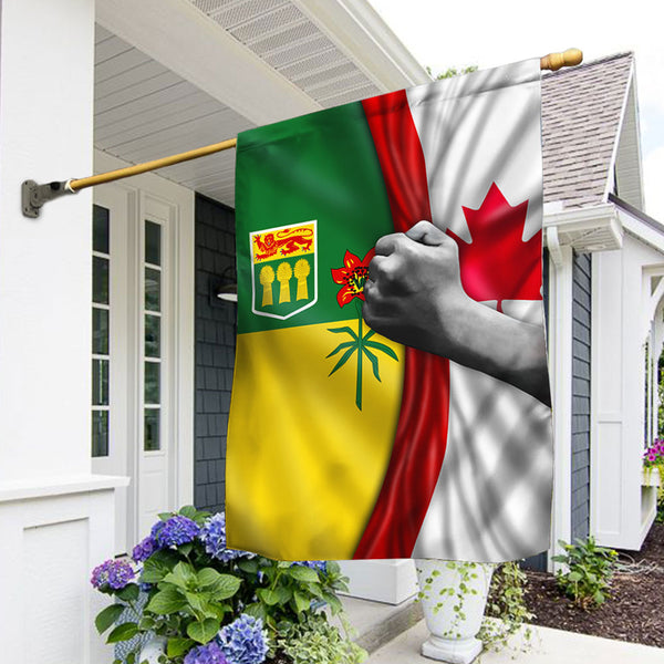 Saskatchewan Canada Flag TQN354Fv1