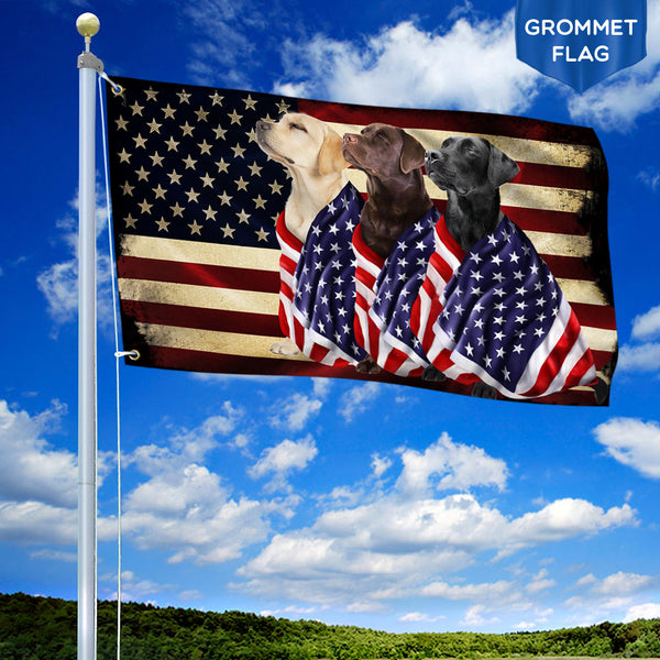 labrador retriever flag