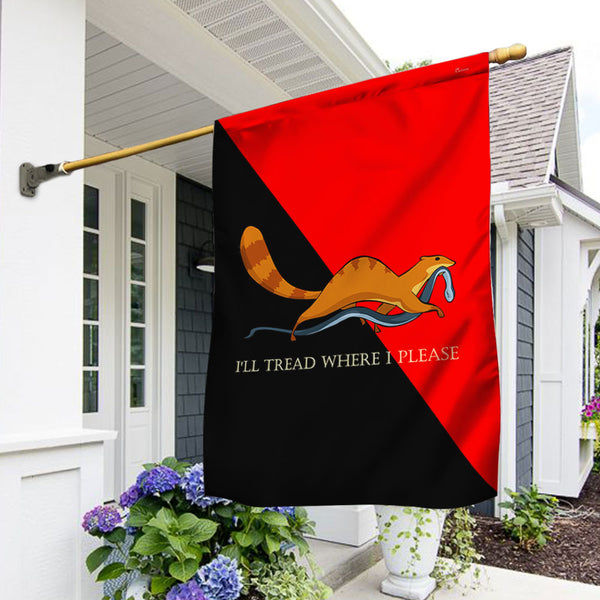 I Tread Where I Please Flag TRL1275F