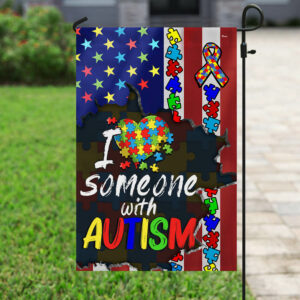 Love Autism Flag