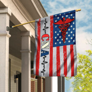 CNA Certified Nursing Assistant  Flag