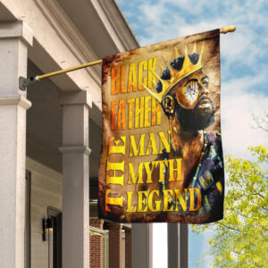 Black Father, The ManThe Myth The Legend Flag