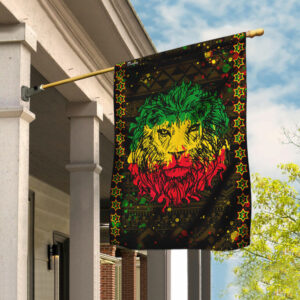 African Lion  Flag