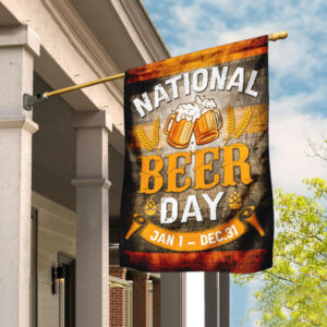 National Beer Day Jan 1 - Dec.31 Flag