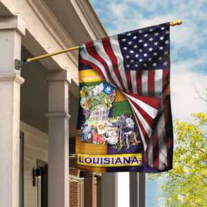 Love Louisiana Flag