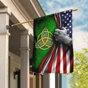 Celtic Trinity Knot - Irish Flag