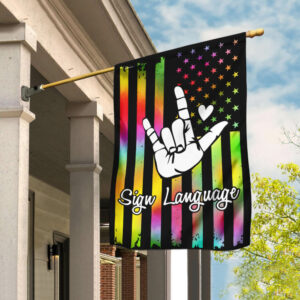 Sign Language Flag