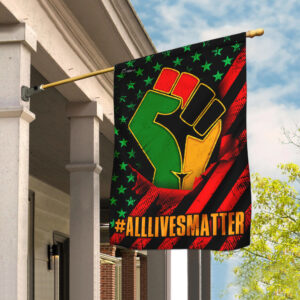 All Lives Matter African American Flag