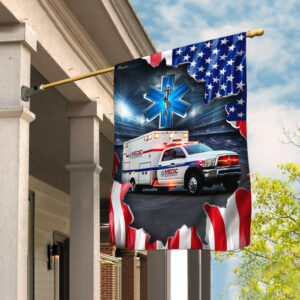 Paramedics Ambulance Flag