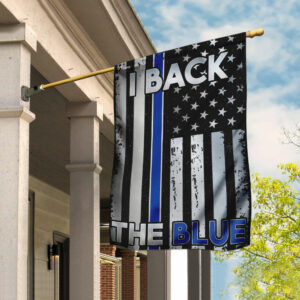 I Back The Blue - The Thin Blue Line Flag