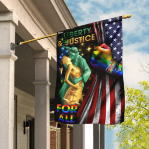 Liberty & Justice For All LGBT Flag