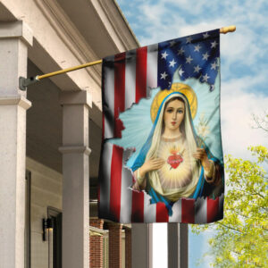 Immaculate Heart of Mary Flag