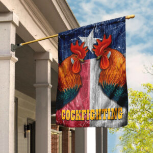 Cockfighting Gamefowl Texas Flag