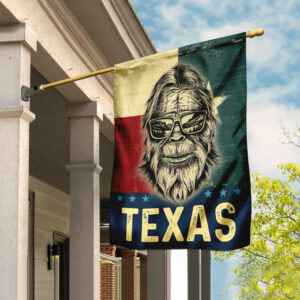 Bigfoot Texas Flag