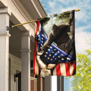 Bigfoot America Flag