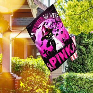 We Wear Pink Breast Cancer Flagwix™ Flag For October THB2582F