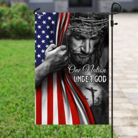 Jesus Flag One Nation Under God Flag TRL06F2