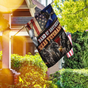 Band Of Brothers Texas Veterans Flag