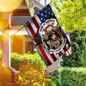 Band Of Brothers West Virginia Veterans America Flag