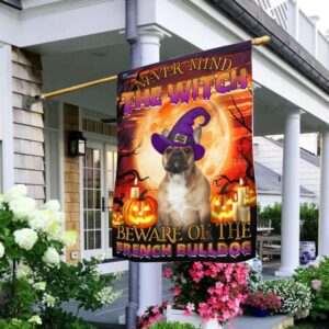 French Bulldog Halloween Flagwix™ Beware Of The Bulldog Flag