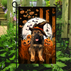 Funny Dogs Halloween Custom Flag
