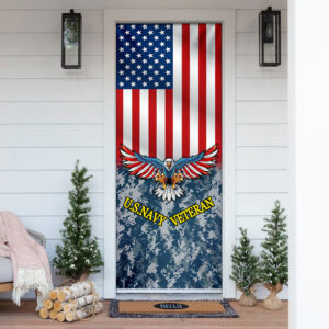 U.S. Navy Veteran Door Cover