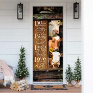 Funny Cows. Do What Makes You Happy Door Cover
