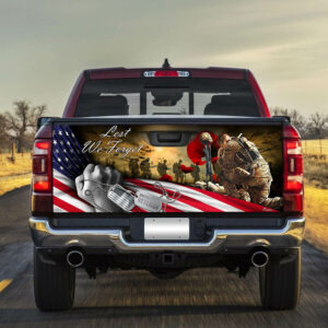 Veteran Remembrance Day Truck Tailgate Decal Sticker Wrap
