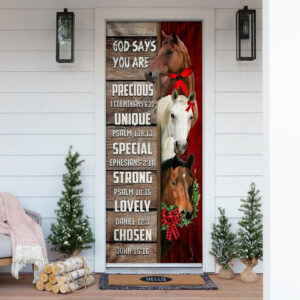 God Says You Are Horses Door Cover