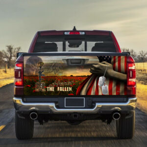 Honor The Fallen Truck Tailgate Wrap