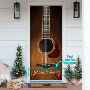 Personalized Guitar Door Cover