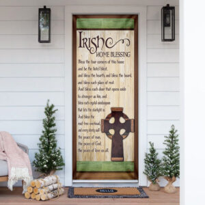 Irish Home Blessing Door Cover