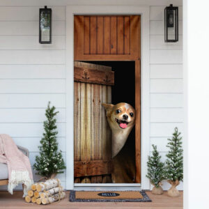 Chihuahua Vintage Door Cover