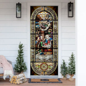 The Nativity Of Jesus Door Cover