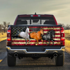 Horses Truck Tailgate Decal Sticker Wrap