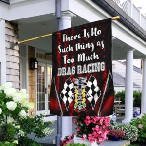 There Is No Such Thing As Too Much Drag Racing Flag