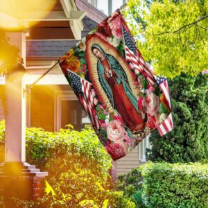 Mary Our Lady Of America Flag