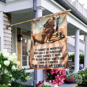 It Cannot Be Inherited The Title Veteran Flag