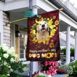 Personalized Dog Mom Flag