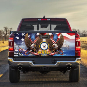 United States Navy Veteran Truck Tailgate Decal Sticker Wrap