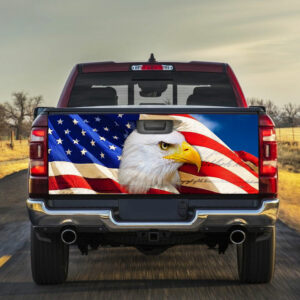 American Eagle Truck Tailgate Decal Sticker Wrap PS124TDv2