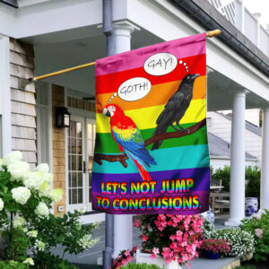 LGBT Let's Not Jump to Conclusions Flag