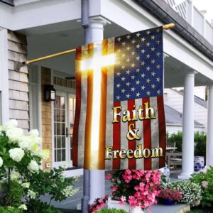 Faith And Freedom American Flag QNN530F