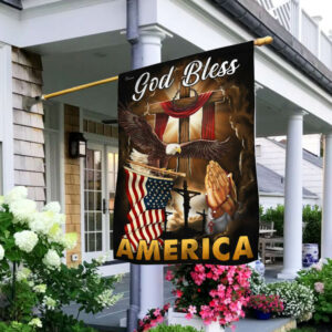 God Bless America Flag THB3197F