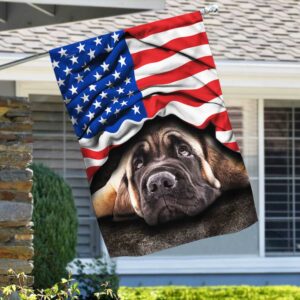 English Mastiff. American Patriot Flag THH2903Fv14