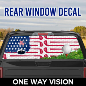 Golf American Rear Window Decal DBD2684Fv2