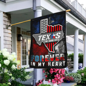 Texas in my heart Flag NTB32F