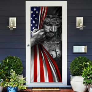Jesus - Don’t Be Afraid Just Have Faith Door Cover TRL06F