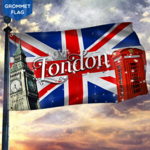 UK Grommet Flag - Proud Country NTT77GF