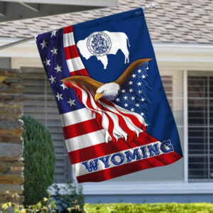 Wyoming Eagle Flag MLH1774Fv2